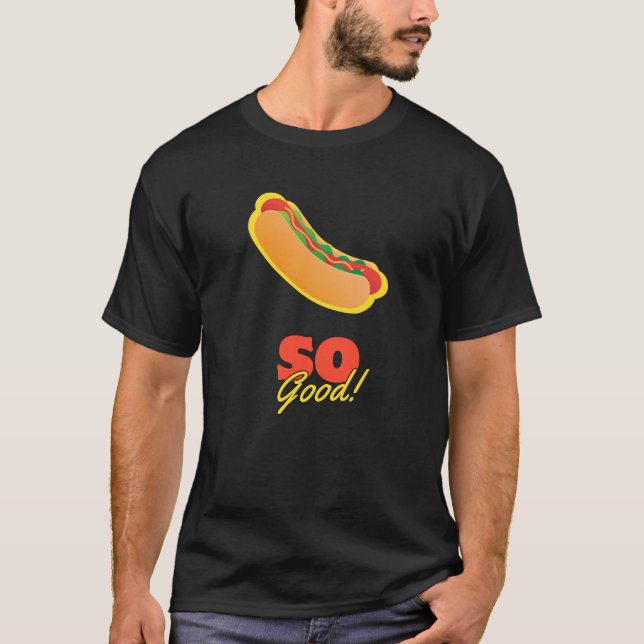 Camiseta ¡Perro Caliente Tan Bueno! (Anverso)