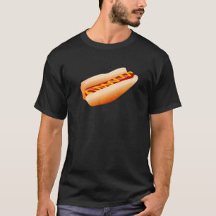 Camiseta Perro caliente Wiener Sausage Mustard Bun Frankfur