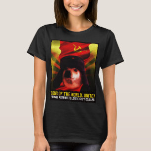 Camiseta Perro camarada comunista meme Rusia perro Jimbo
