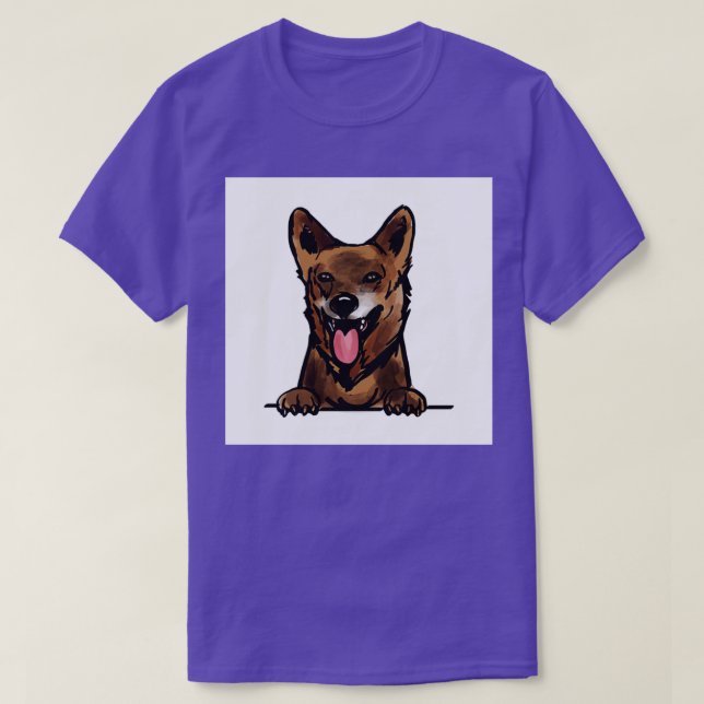 Camiseta Perro canaense (Diseño del anverso)