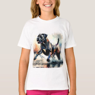 Camiseta Perro Cane Corso acuarela