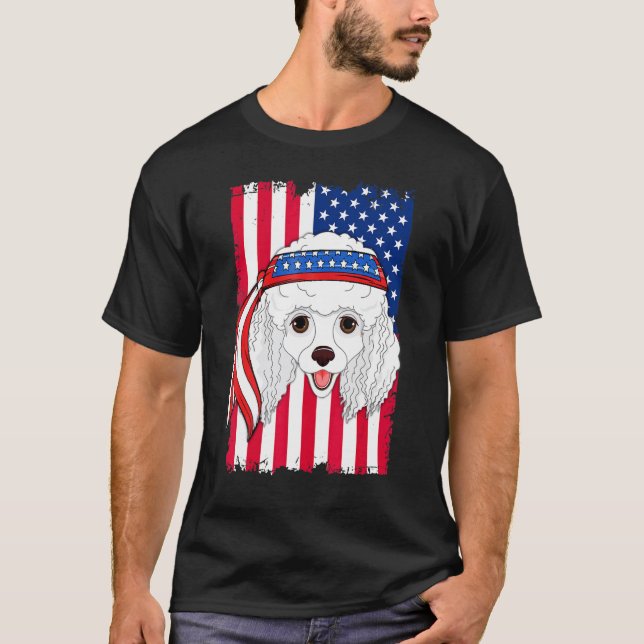 Camiseta Perro Caniche (Anverso)