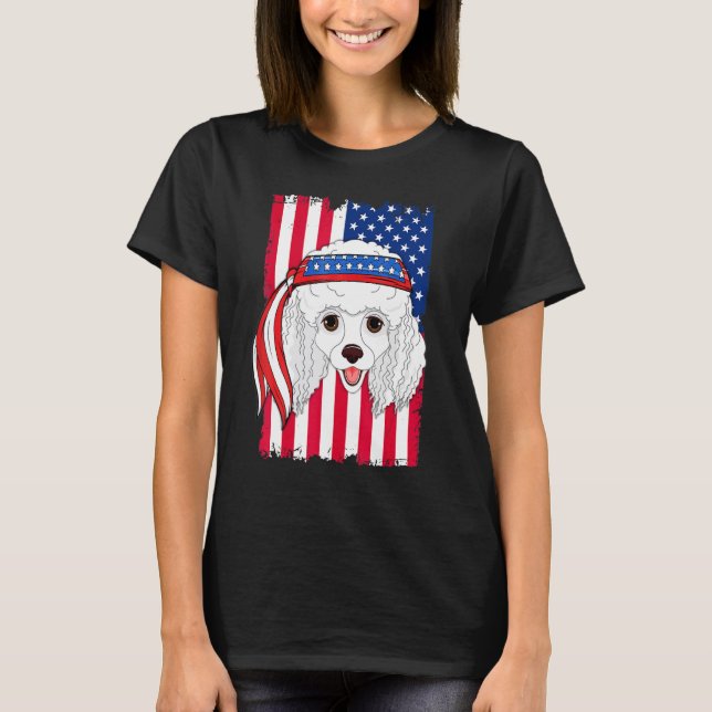Camiseta Perro Caniche (Anverso)