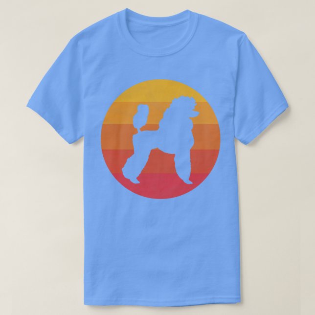 Camiseta Perro Caniche (Diseño del anverso)