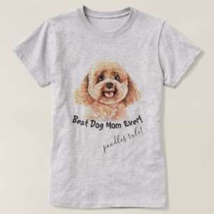Camiseta Perro canino mejor madre del perro del mundo