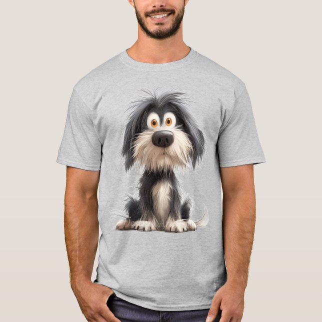Camiseta Perro caprichoso (Anverso)