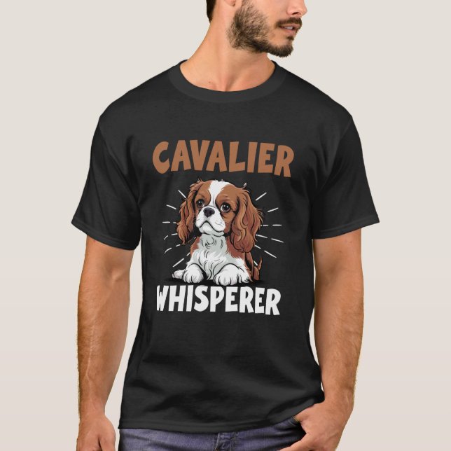 Camiseta Perro Cavalier King Charles Spaniel (Anverso)
