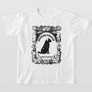 Camiseta Perro Celestial Vintage Semper Fidelis