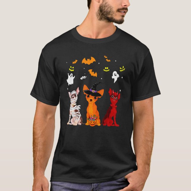 Camiseta Perro Chihuahua (Anverso)