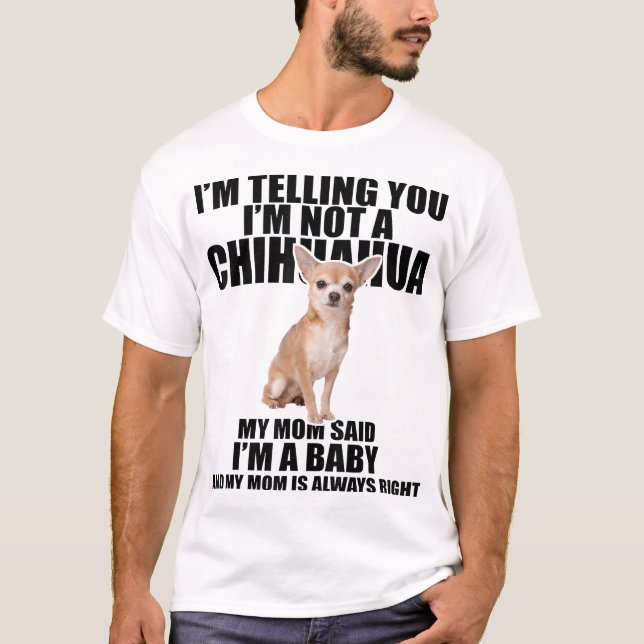 Camiseta Perro Chihuahua (Anverso)