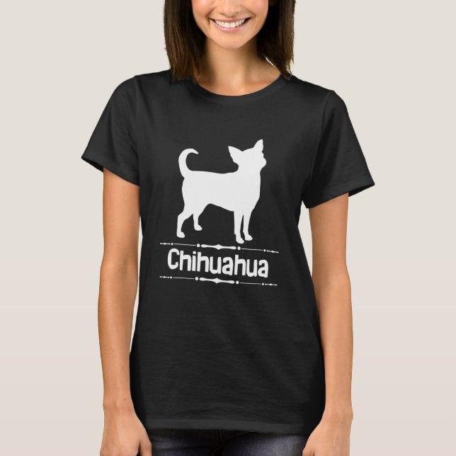 Camiseta Perro Chihuahua (Anverso)