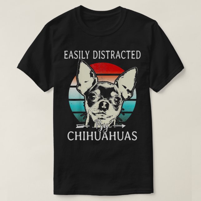 Camiseta Perro chihuahua con amor (Diseño del anverso)