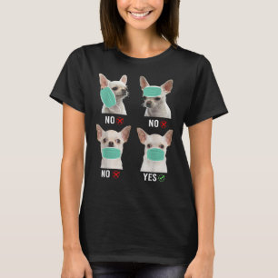 Camiseta Perro Chihuahua De Manera Correcta Para Usar Perro
