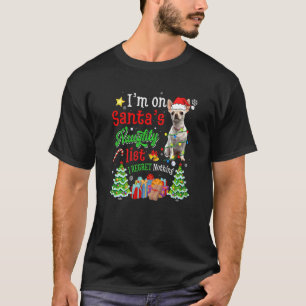 Camiseta Perro Chihuahua en la traviesa navidad de Santa Ma