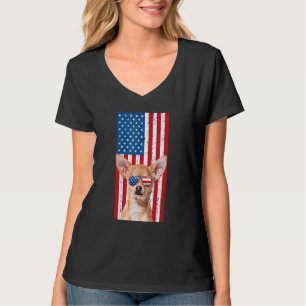 Camiseta Perro Chihuahua Para Hombres Niños Marrón Chiwawa 