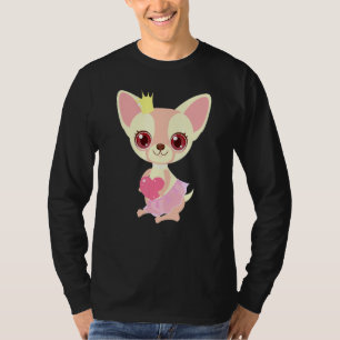 Camiseta Perro chihuahua, Perro, amo a las Chicas, perros