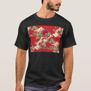 Camiseta perro chino de año nuevo