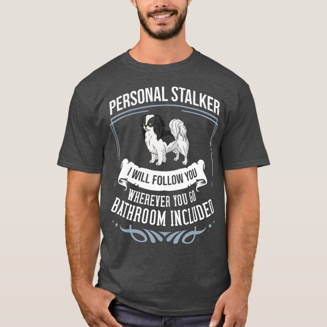 Camiseta Perro chino japonés cachorro propietario amante (Anverso)