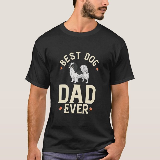 Camiseta Perro chino japonés cachorro propietario amante  (Anverso)