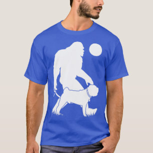 Camiseta Perro chino Shar Pei caminando