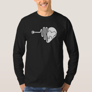 Camiseta Perro Chow Chow Patita Latido Dueño Mascota Veteri