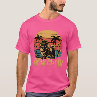 Camiseta Perro Chow Chow Rama de perro chino para una Chow 