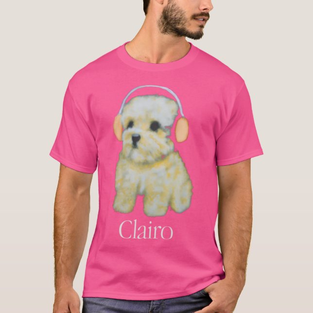 Camiseta Perro Clairo (Anverso)