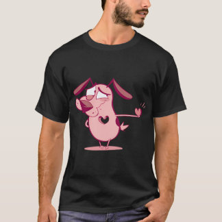 Camiseta Perro cobarde de valor