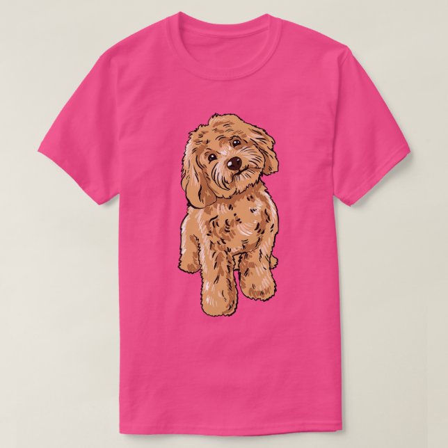 Camiseta Perro Cockapoo (Diseño del anverso)