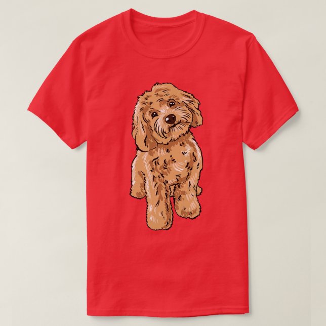 Camiseta Perro Cockapoo (Diseño del anverso)