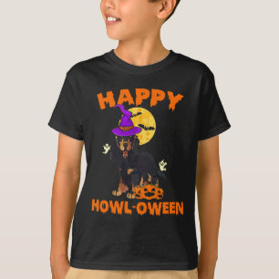 Camiseta Perro Cocker Spaniel Negro Y Castaño Bruja Hallowe