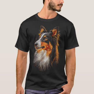 Camiseta Perro Collie Mascota Collie