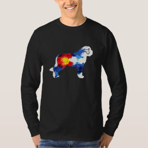 Camiseta Perro Colorado Saint Bernard - Montaña Rocky