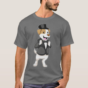 Camiseta Perro como crema con cinta de opciones