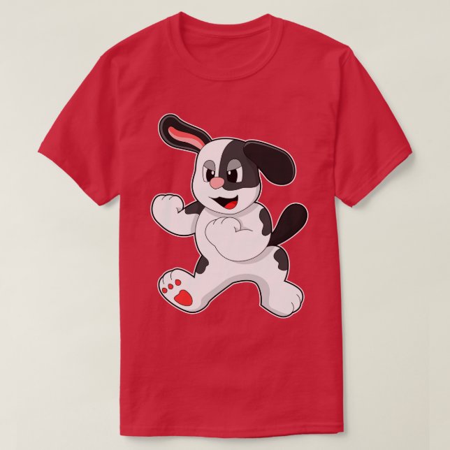 Camiseta Perro como luchador (Diseño del anverso)