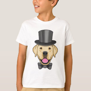 Camiseta Perro como Novio con Corbata de Lazo