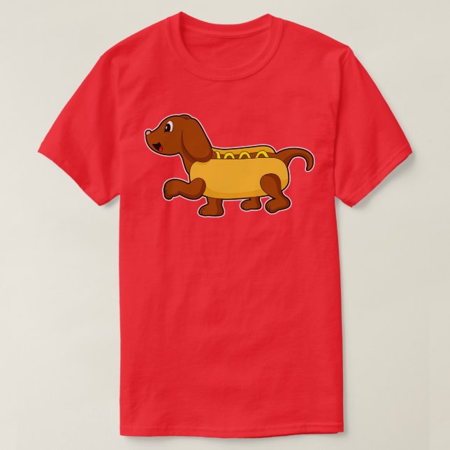 Camiseta Perro como perro de protección (Diseño del anverso)