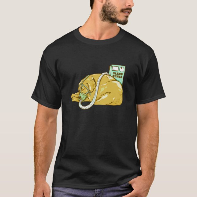 Camiseta Perro con apnea del sueño (Anverso)