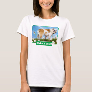 Camiseta Perro con Dandelion
