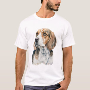 Camiseta Perro con diseño artístico conceptual