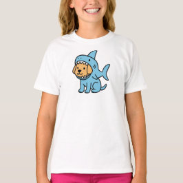 Camiseta Perro con Disfraz de Tiburón
