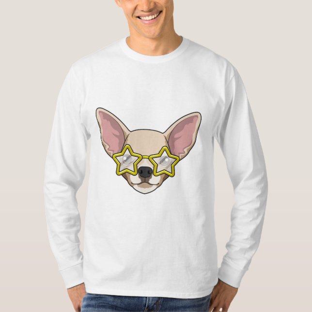 Camiseta Perro con gafas de sol (Anverso)