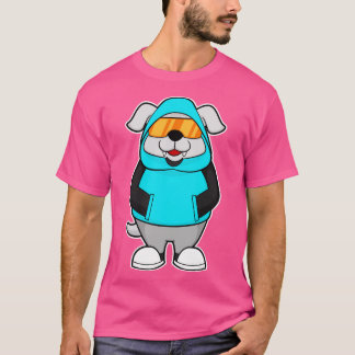 Camiseta Perro con gafas de sol 2