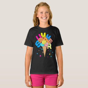 Camiseta Perro con helado