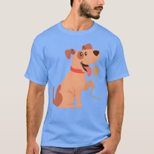 Camiseta Perro con la familia graciosa de Mic