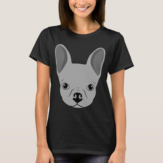 Camiseta Perro con ojos grandes (Anverso)