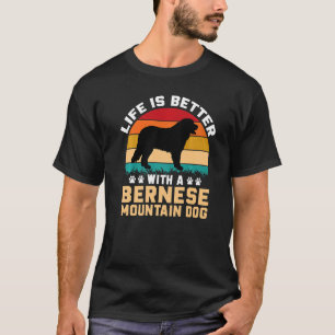 Camiseta Perro con perro de montaña de Bernese 2