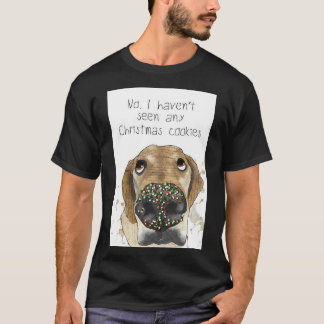 Camiseta Perro con salpicaduras en la nariz Qué cocina Gree