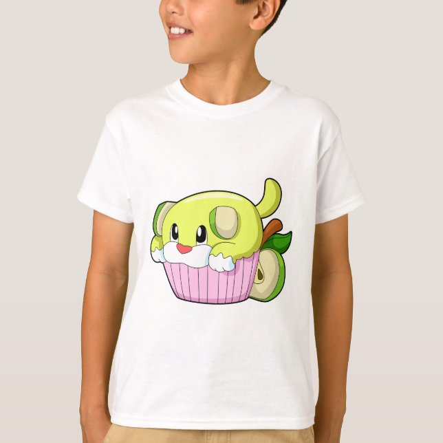 Camiseta Perro con torta (Anverso)