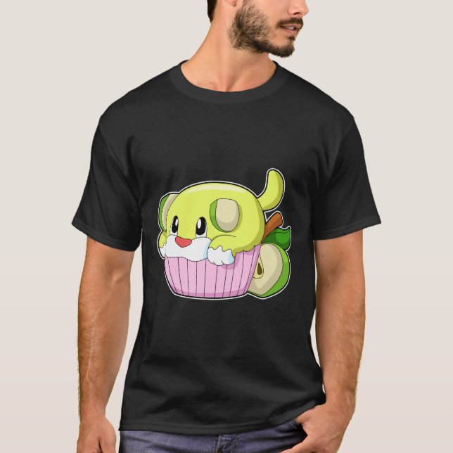 Camiseta Perro con torta (Anverso)